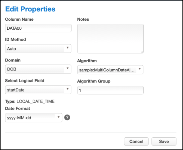 column algorithms