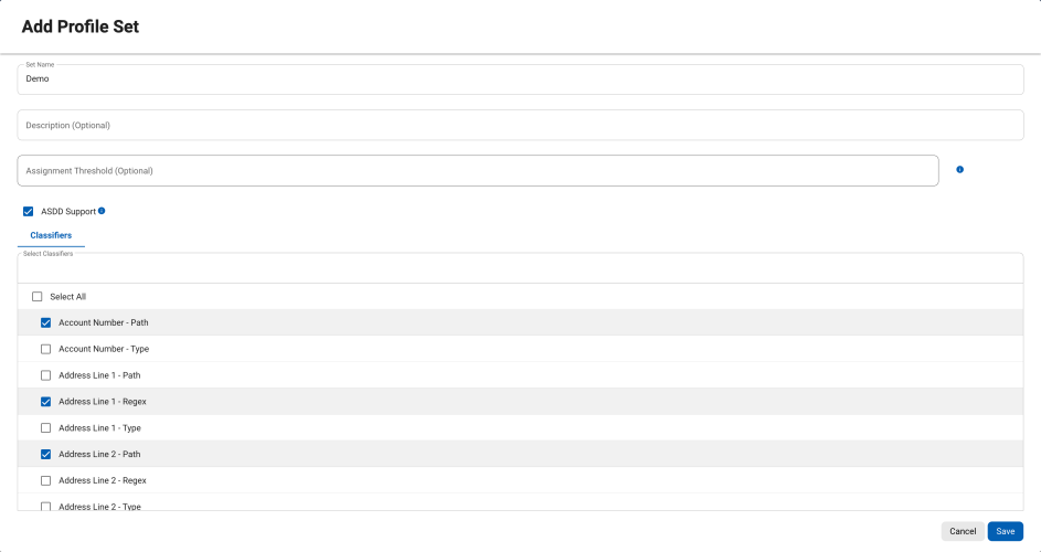 configure profile
