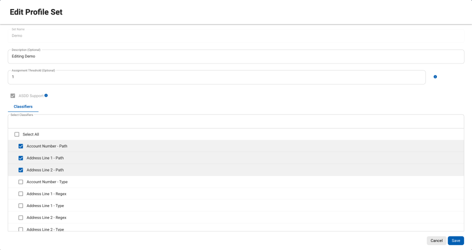 configure profile