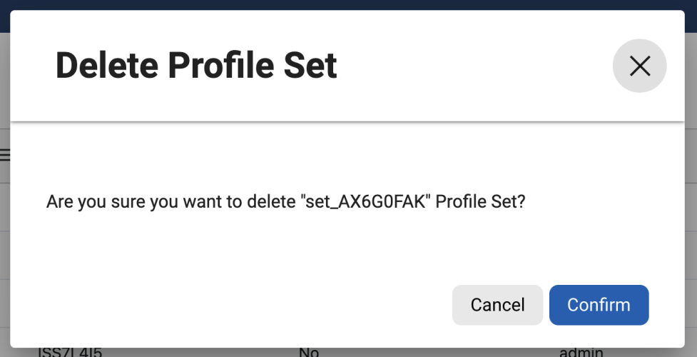 configure profile