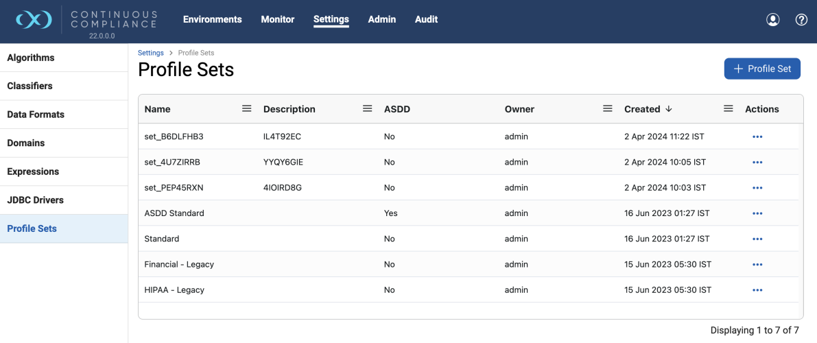 configure profile
