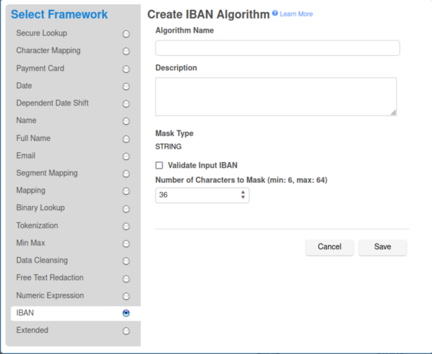 create iban