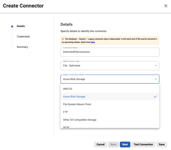 managing connectors managing connectors