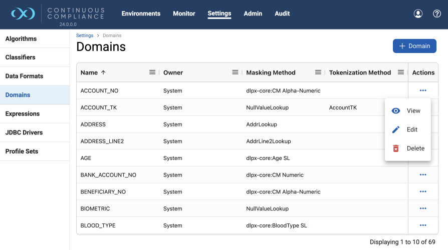 managing domain