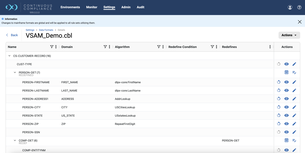 manage file formats