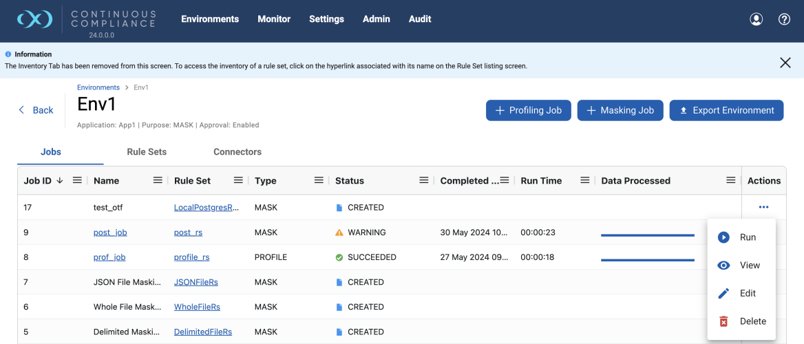 manage profile