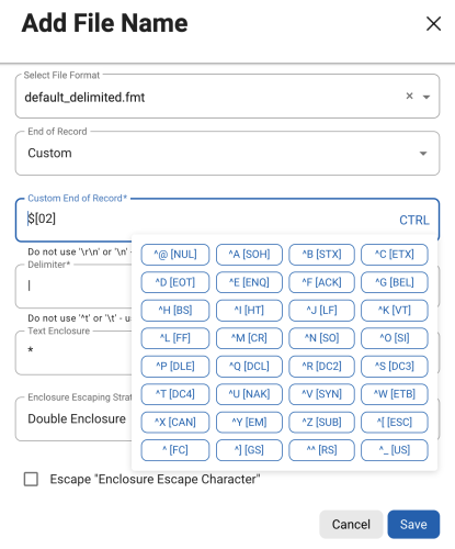 manage rule set