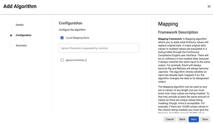 mapping algorithms