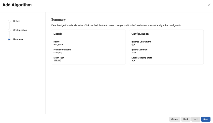 mapping algorithms