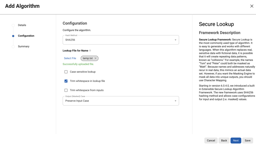 secure lookup