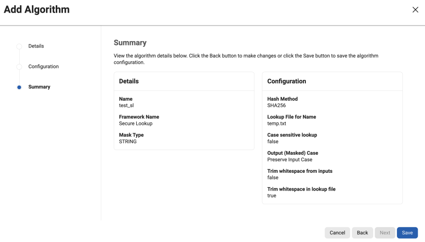 secure lookup