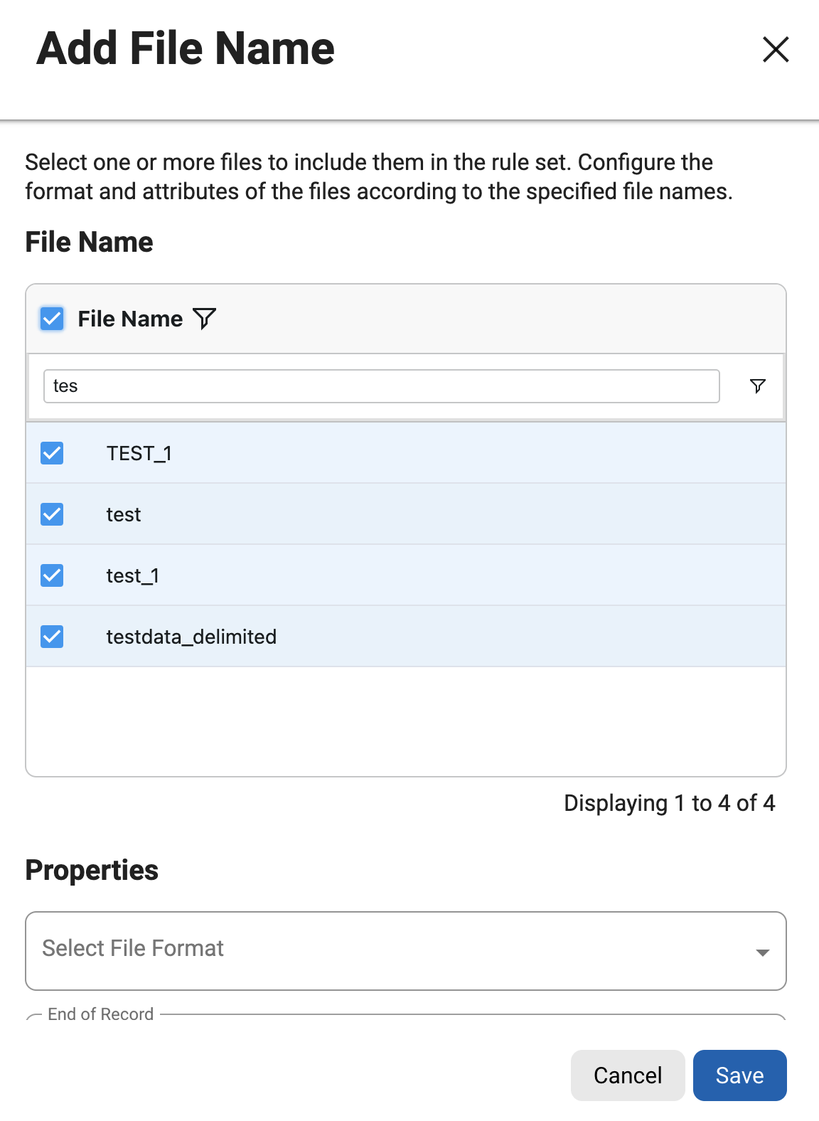 managing rule set managing rule set