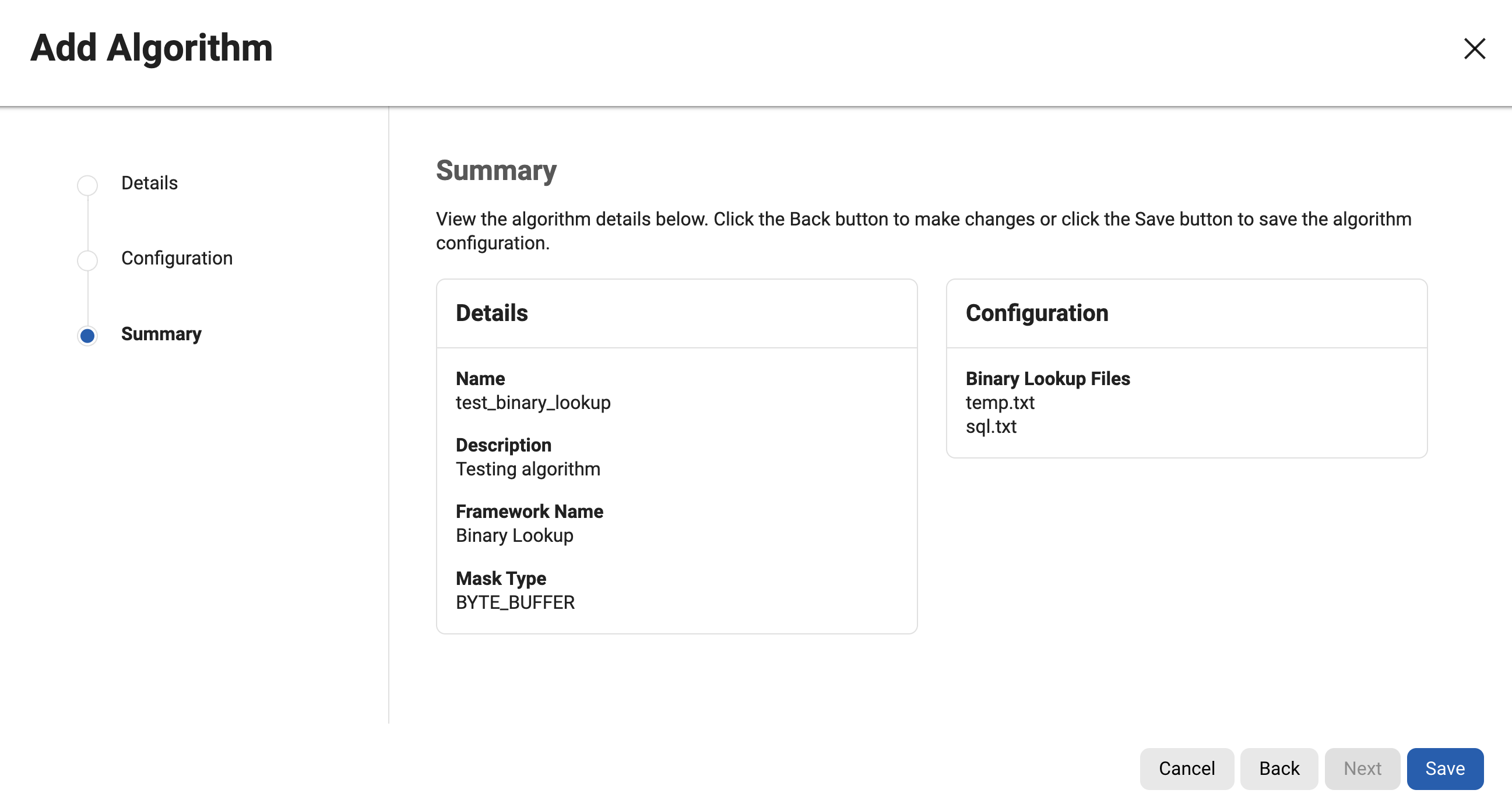 binary lookup binary lookup