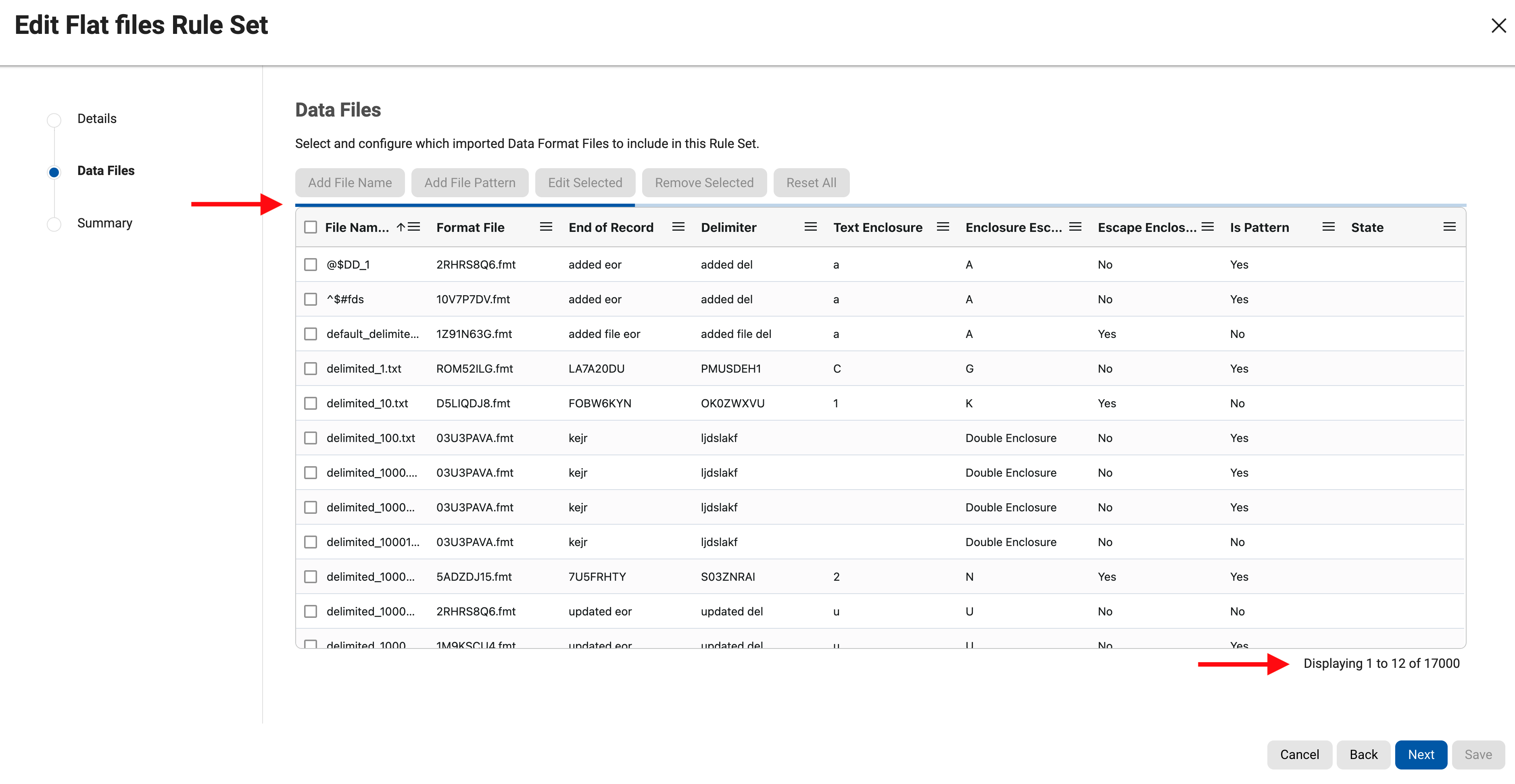 managing rule set managing rule set