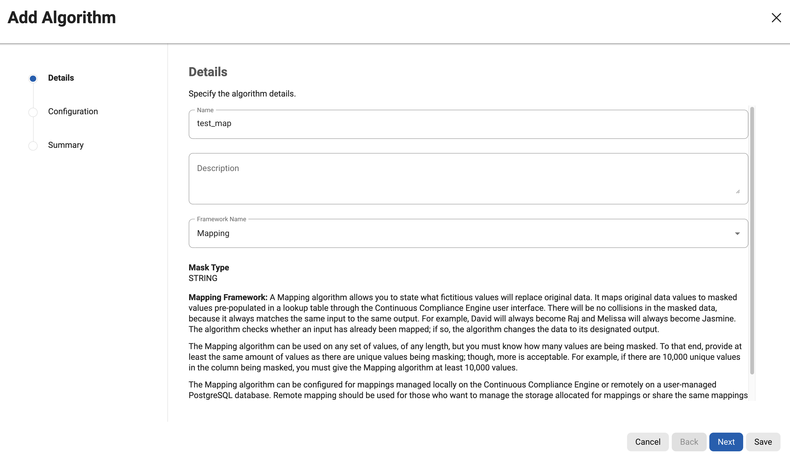 mapping algorithms mapping algorithms