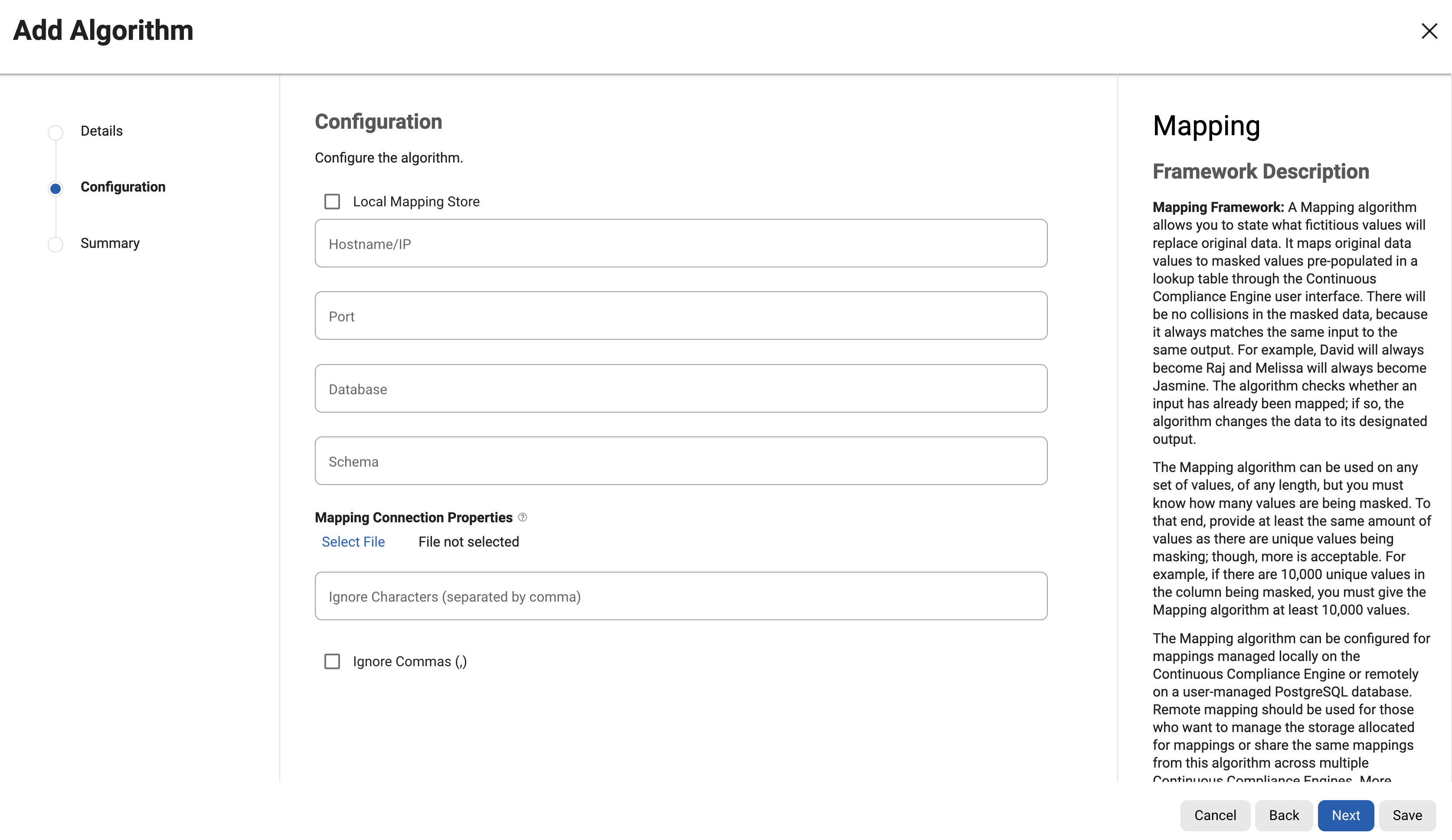 mapping algorithms mapping algorithms