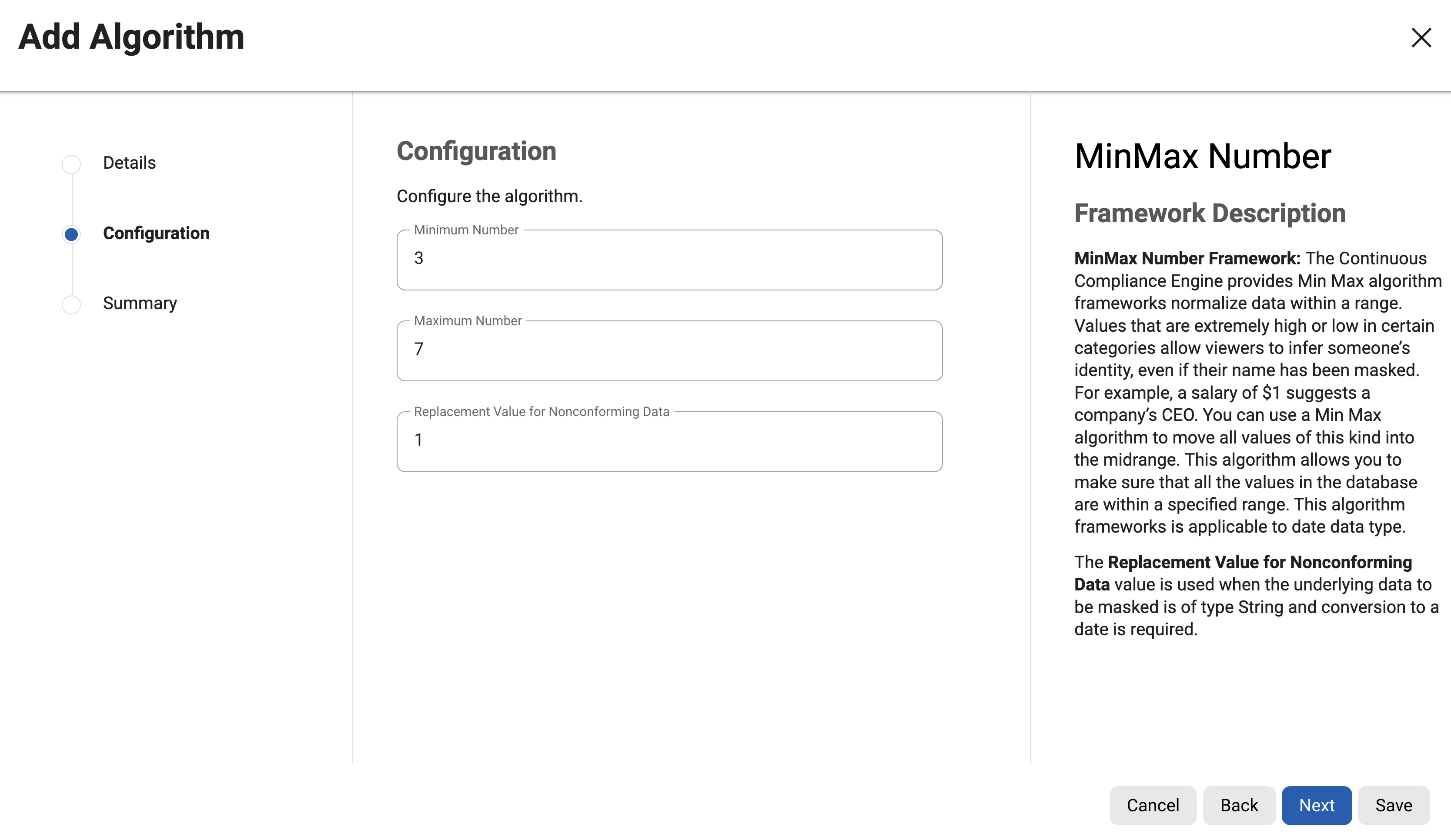 min number min number