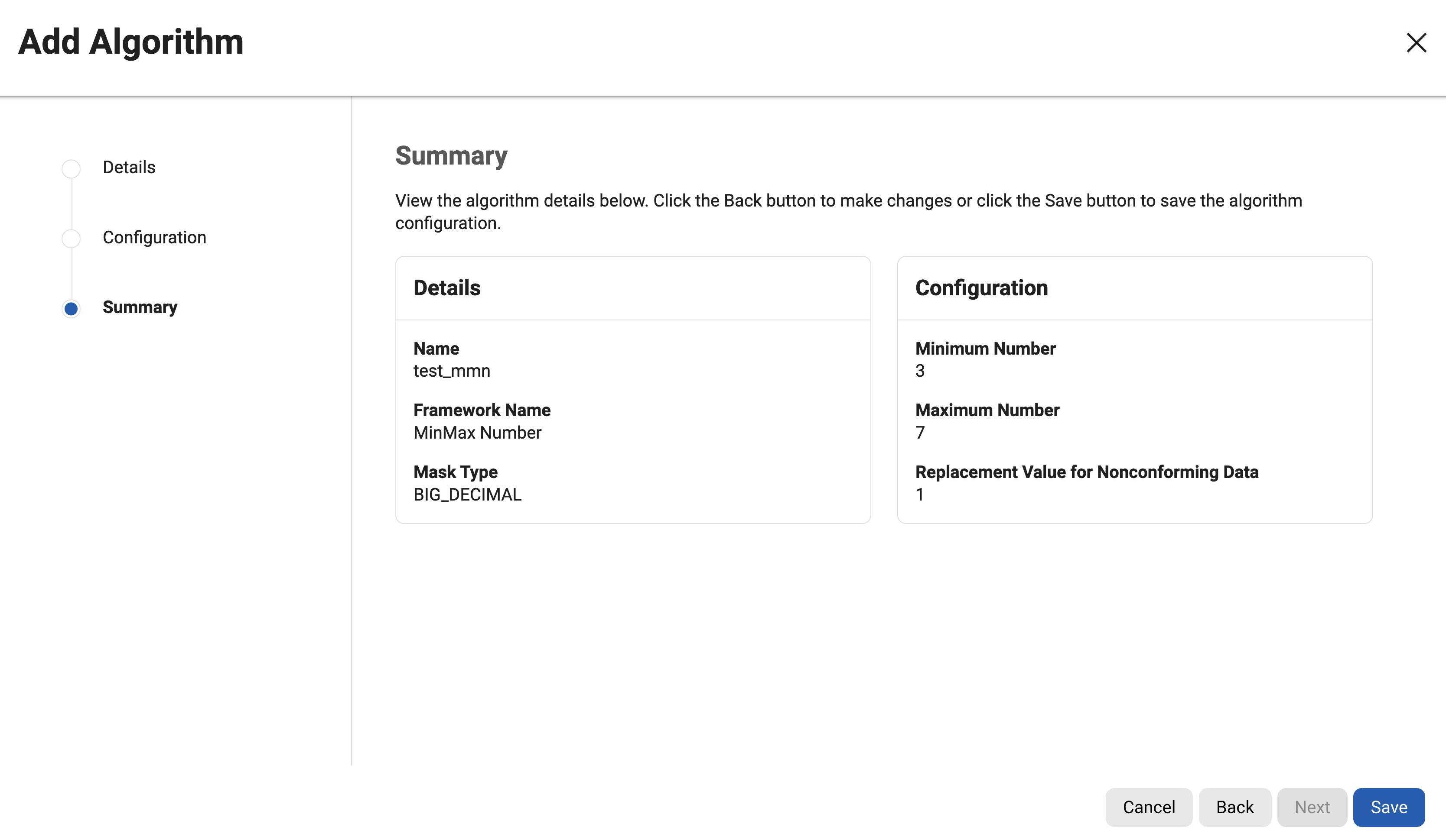 min number min number