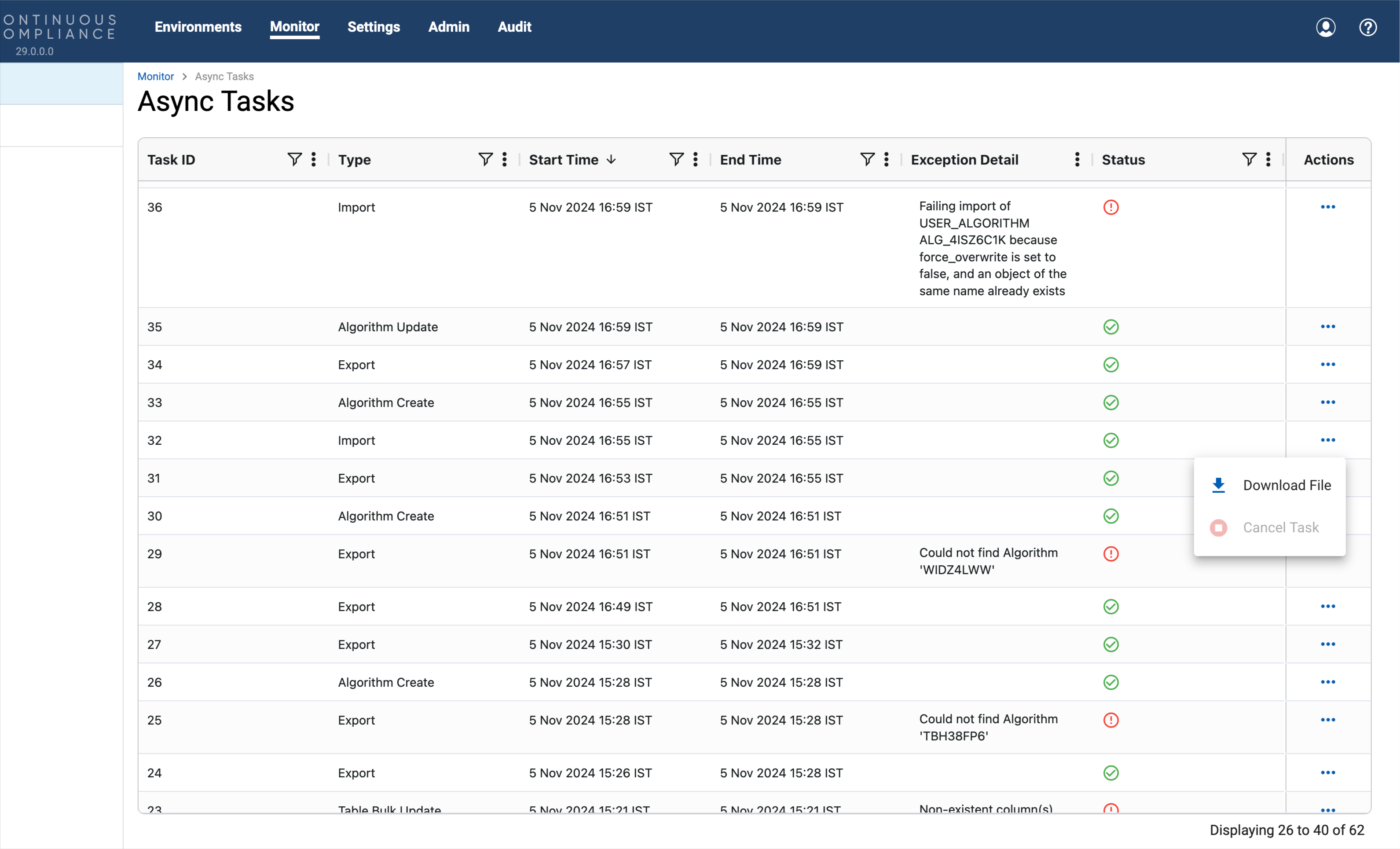 monitor async tasks monitor async tasks