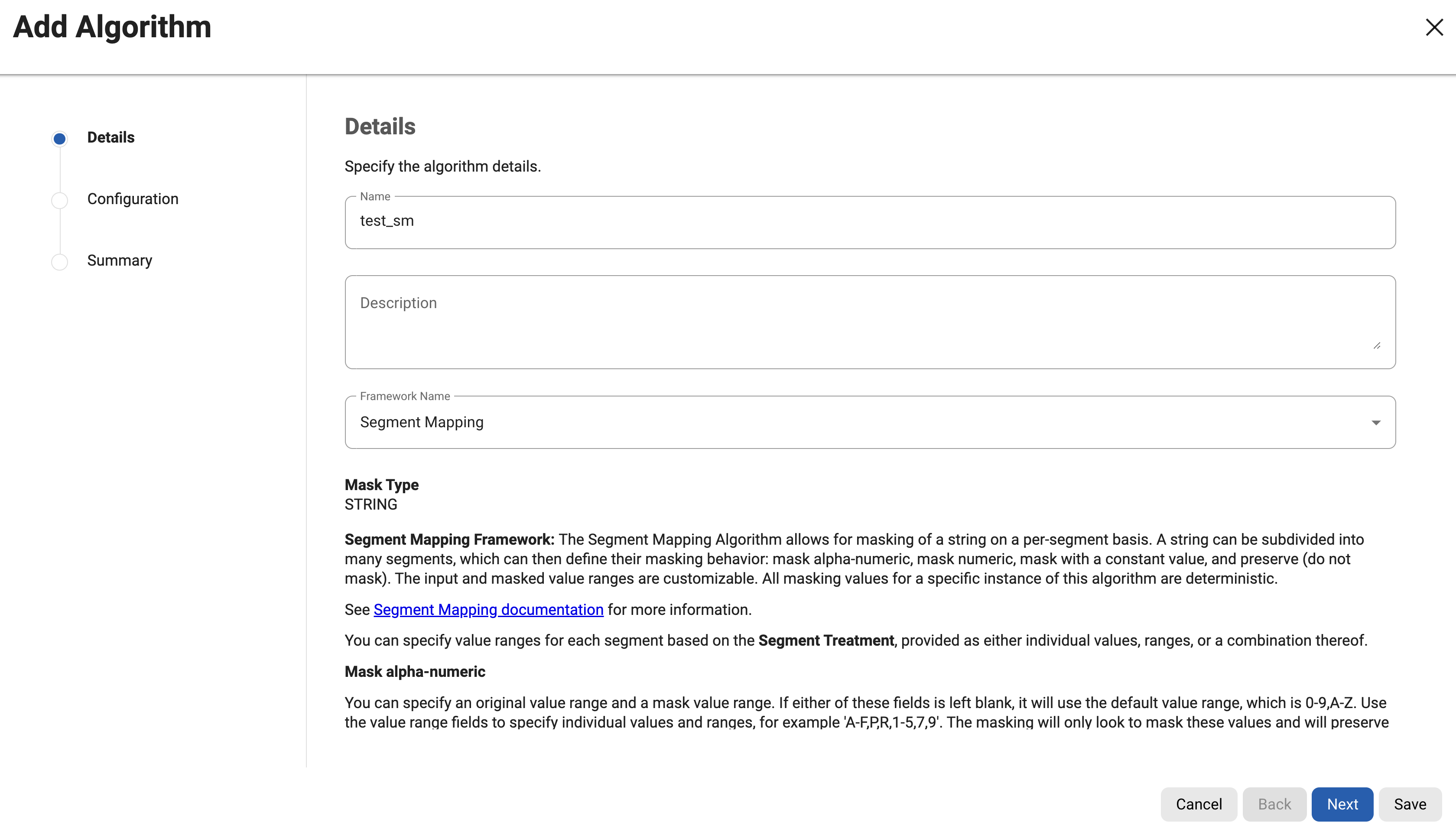 segment mapping segment mapping