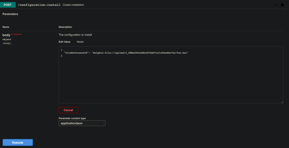 API for ASDD