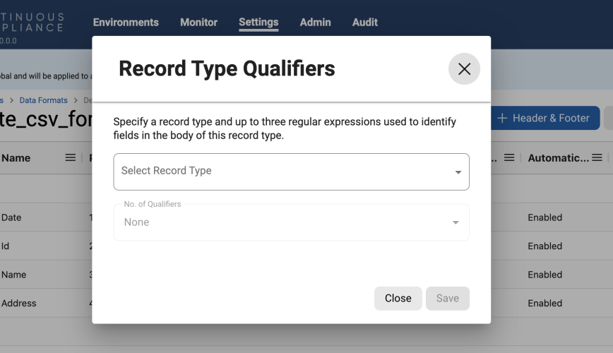 manage records