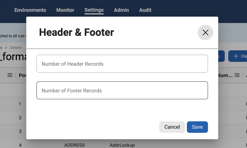 manage records