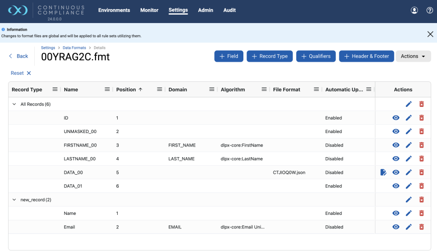managing records