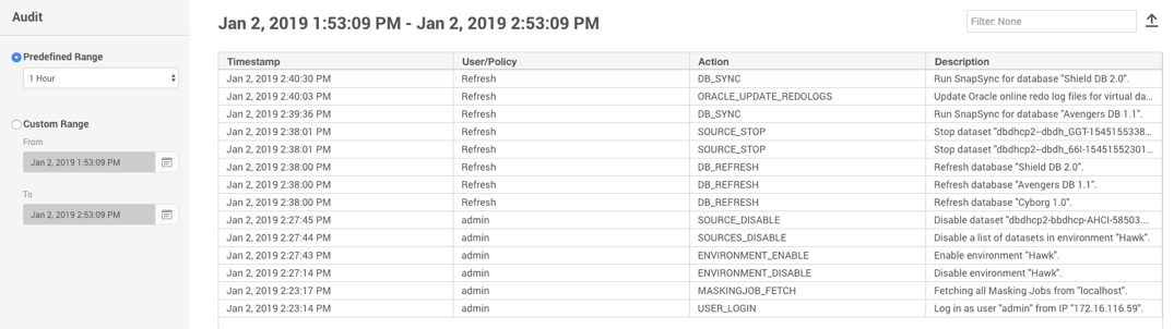 Access audit logs