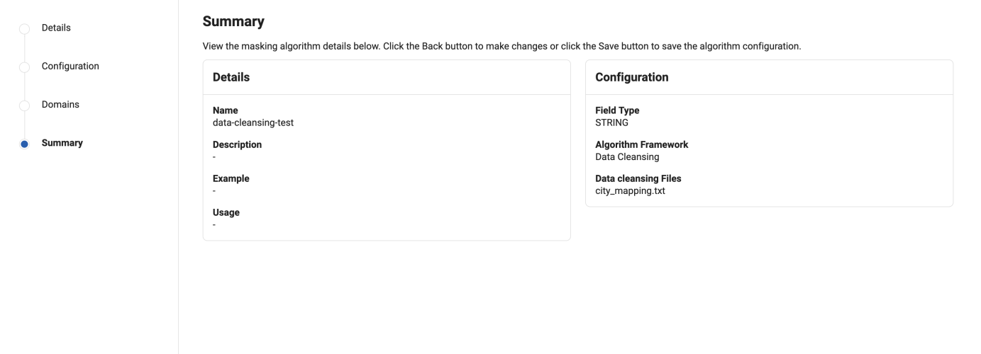 data cleansing