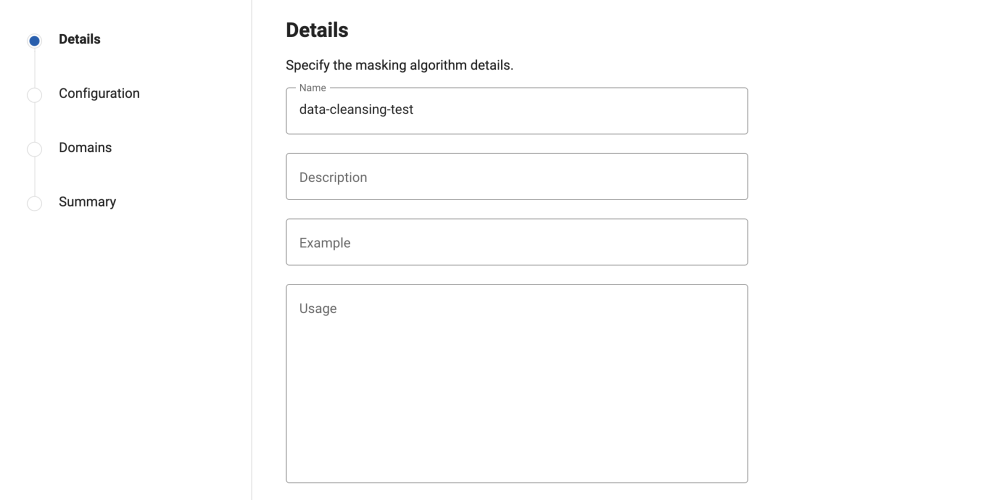 data cleansing