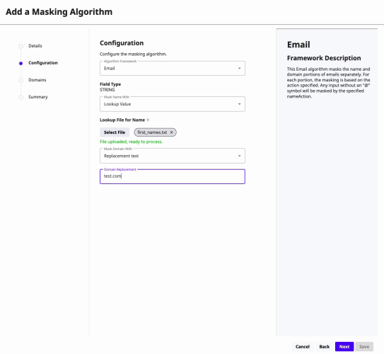 email algorithms