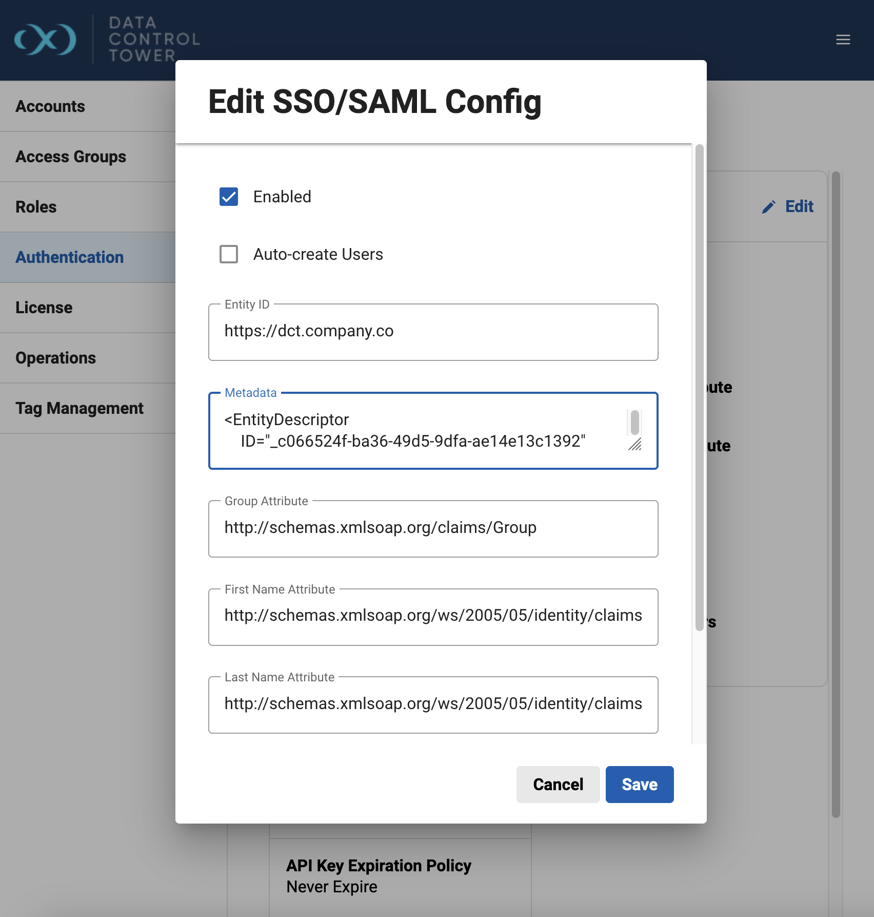 ADFS configuration for access groups