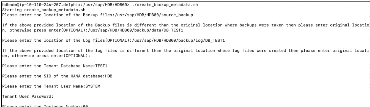 SAP Hana requirements