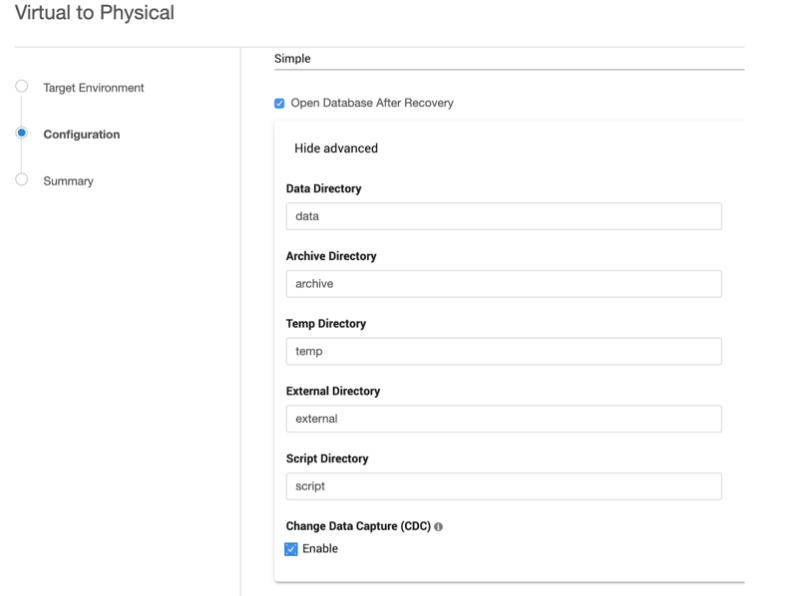 CDC support in SQL Server