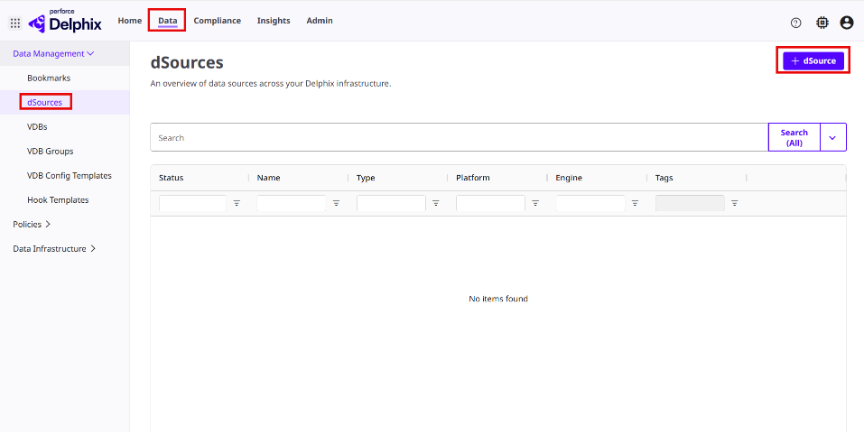 Link a SQL Server source‑based dSource in DCT