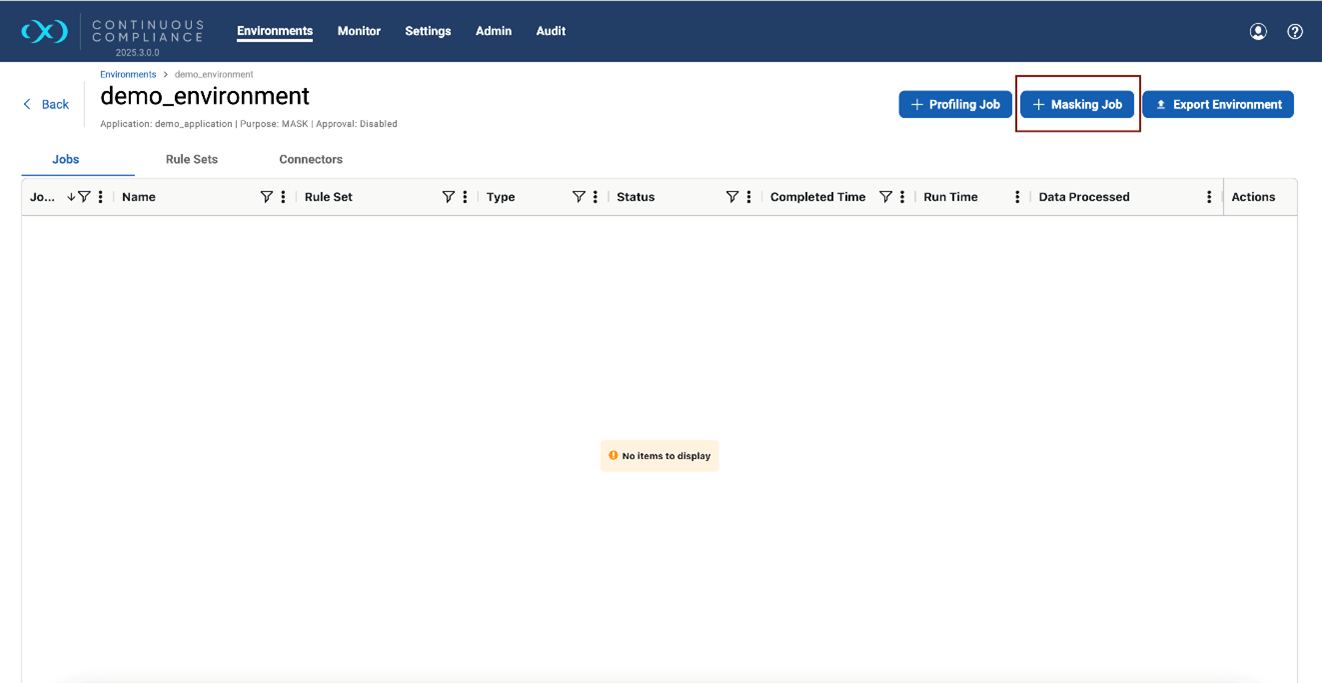 Running the Rehearsal Tool (dxrt) from the Continuous Compliance Engine