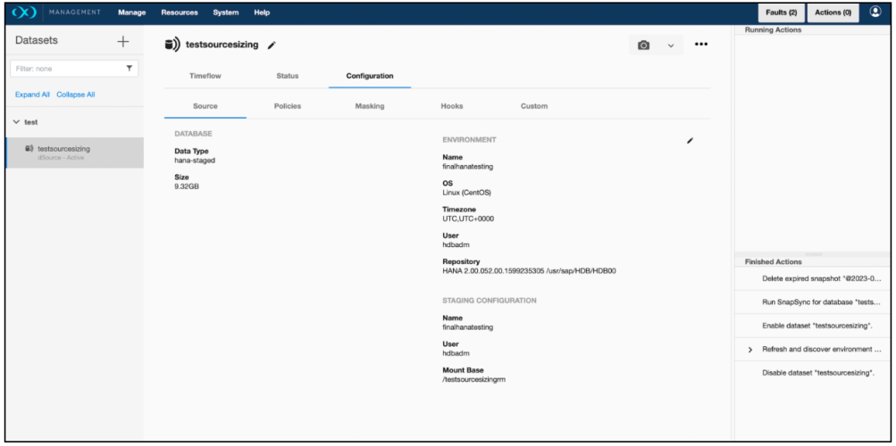 sap hana sourcing