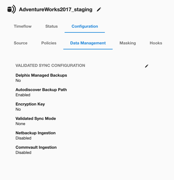 Staging push implementation for SQL server
