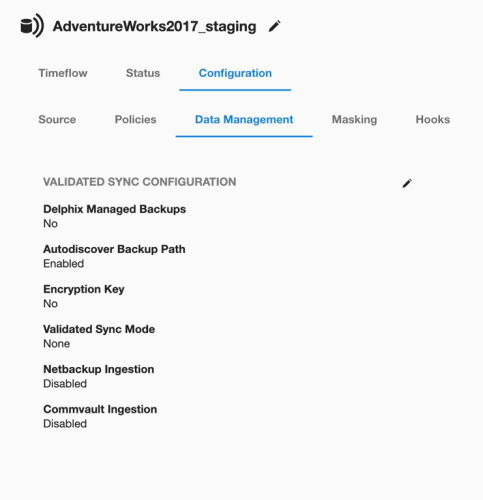 staging pull validated sync with transaction logs