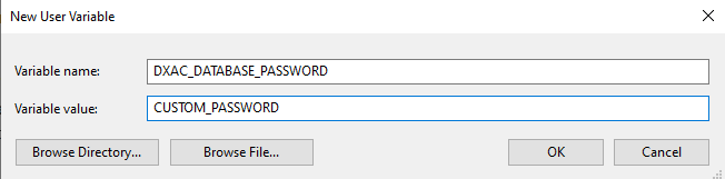 set up environment variables
